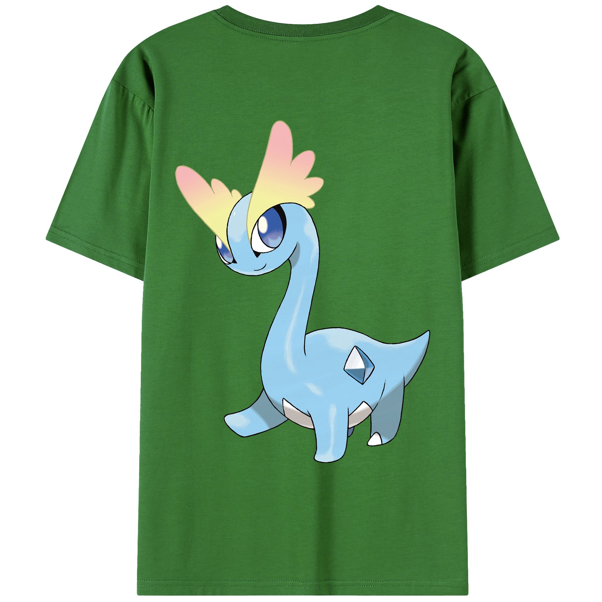 （画像用） ポケットモンスター Pokémon レディース半袖Tシャツ(バックプリント)